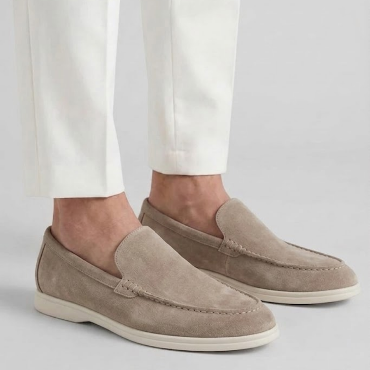 Der Lugano – Premium Wildleder-Loafer