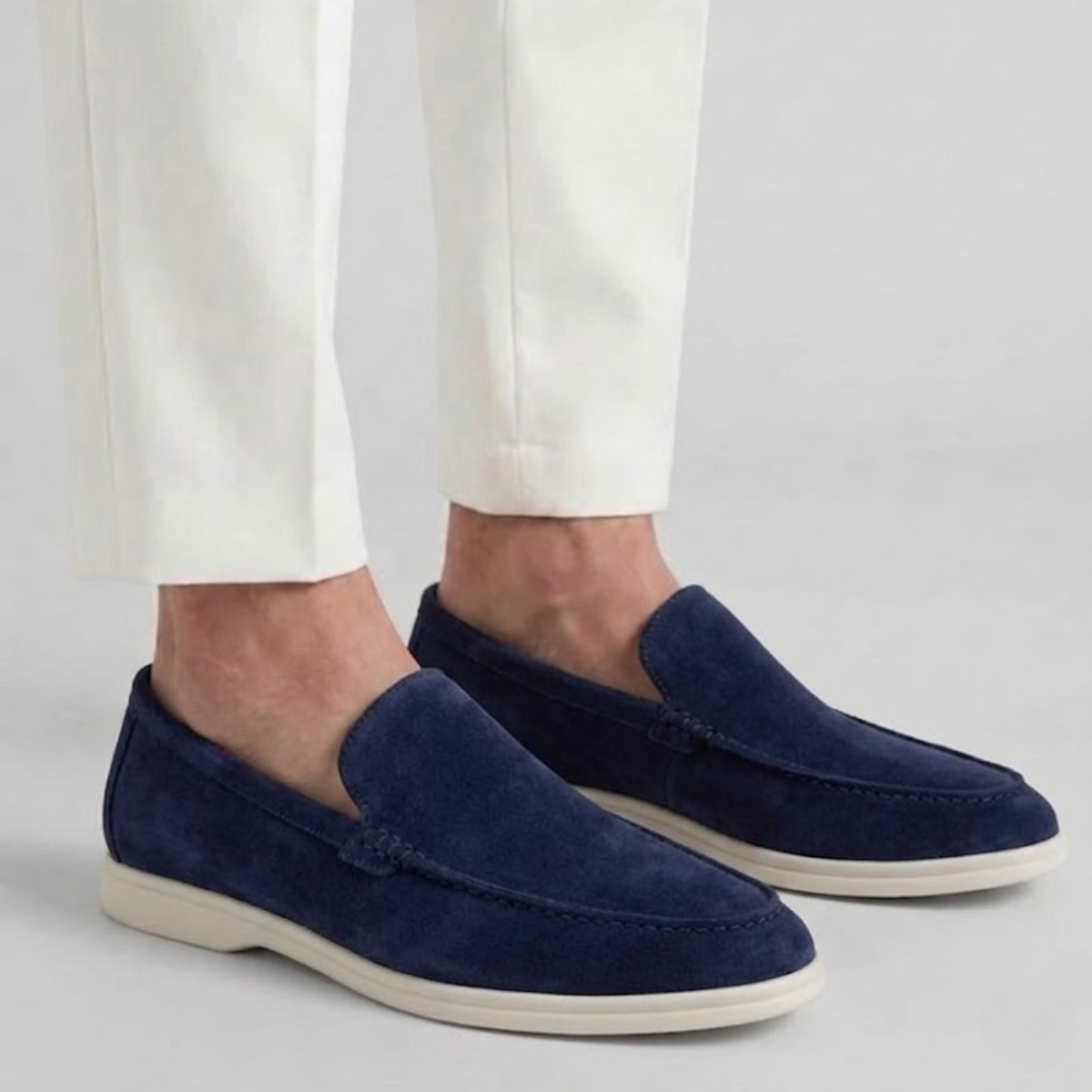 Der Lugano – Premium Wildleder-Loafer