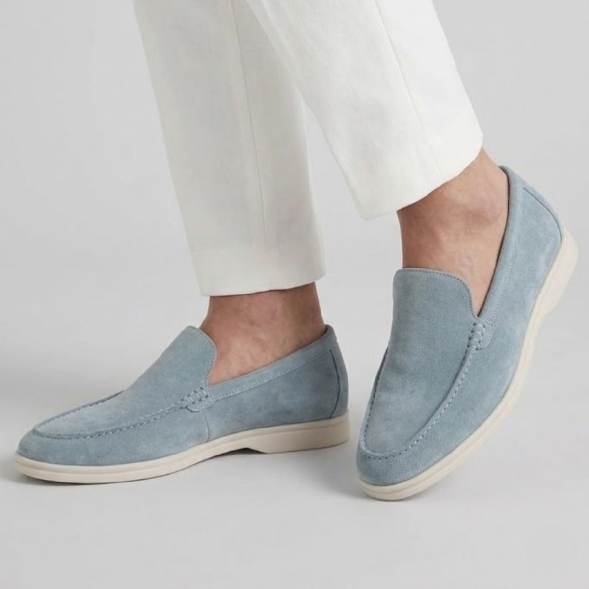 Der Lugano – Premium Wildleder-Loafer