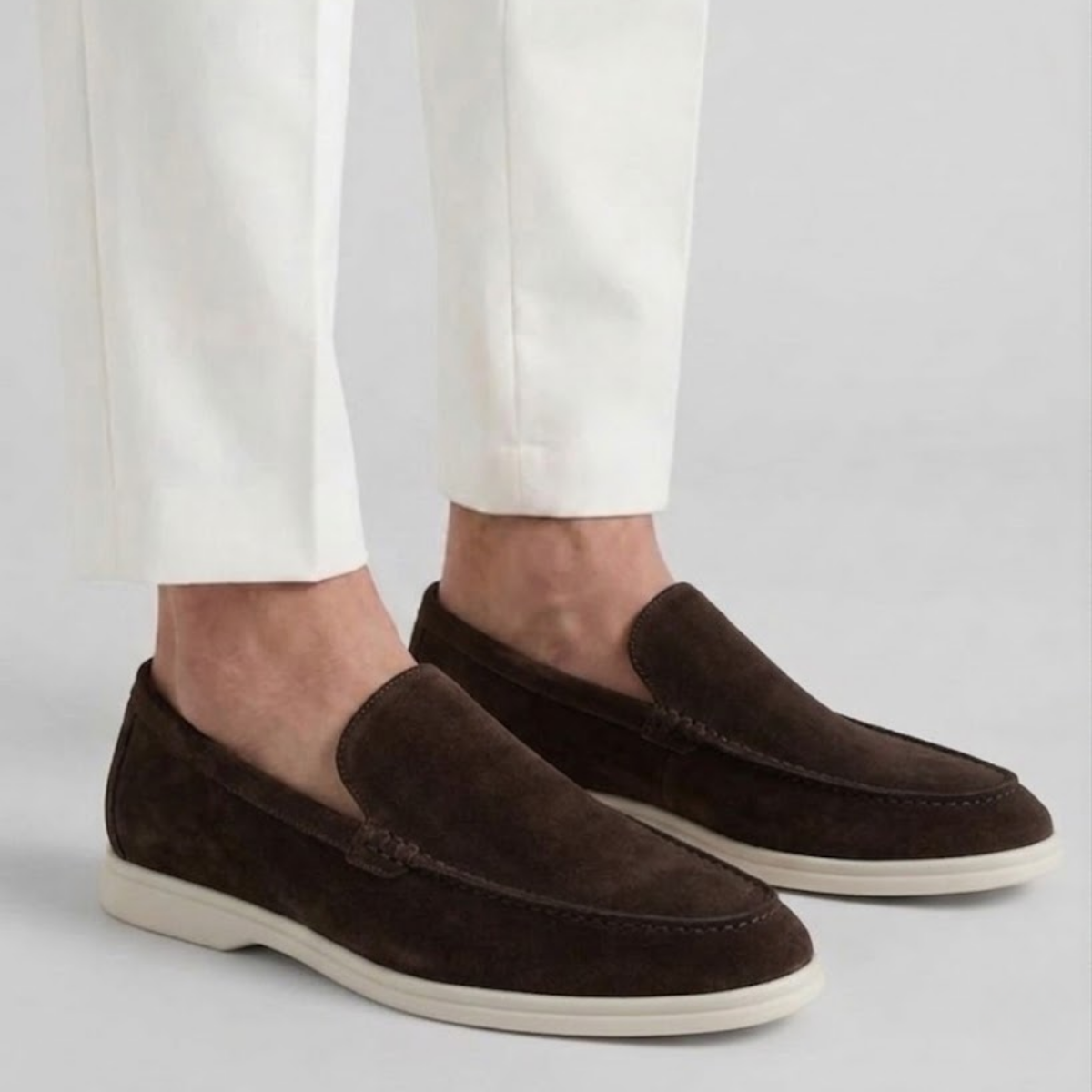 Der Lugano – Premium Wildleder-Loafer